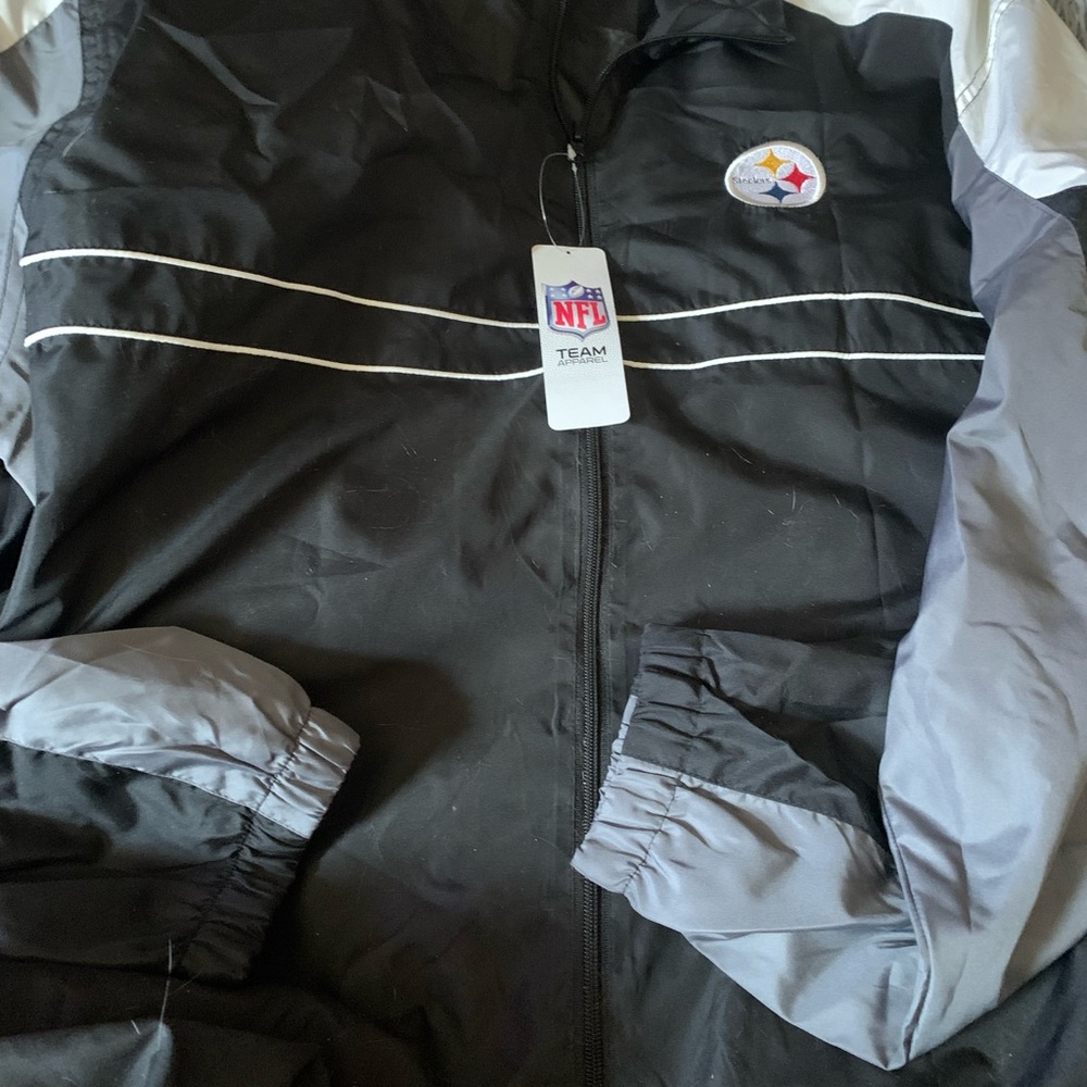 NFL Team Black and Gray Jacket